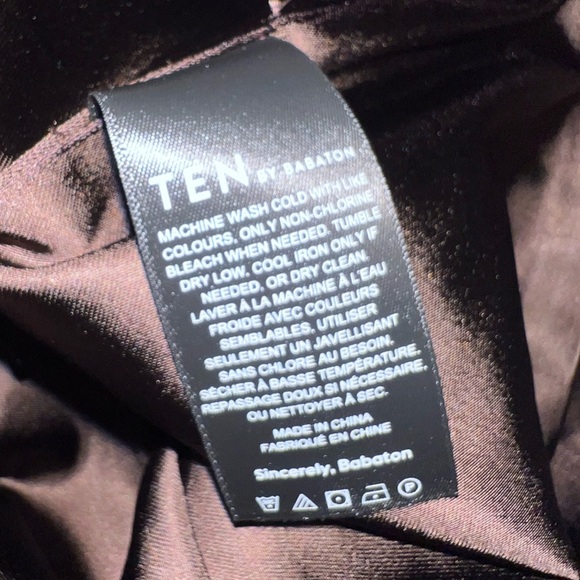 Ten by Babaton- Aritzia Mocha Curve Hugging Premiere Dress, 4 - Picture 12 of 14